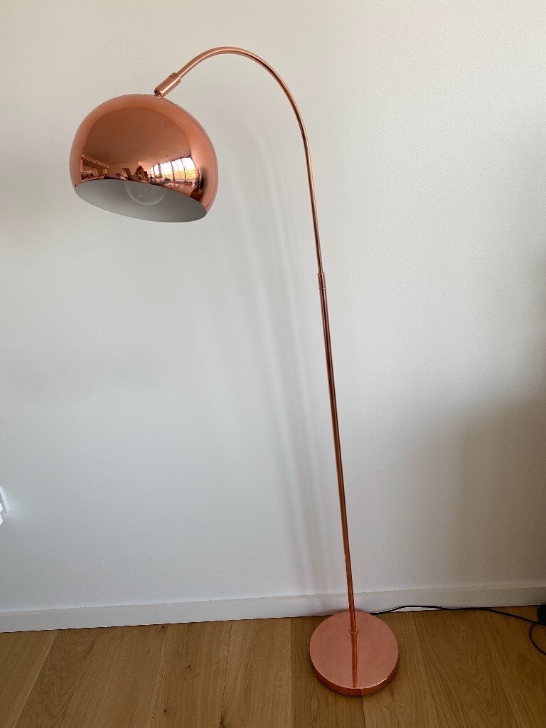 rose gold lamp argos